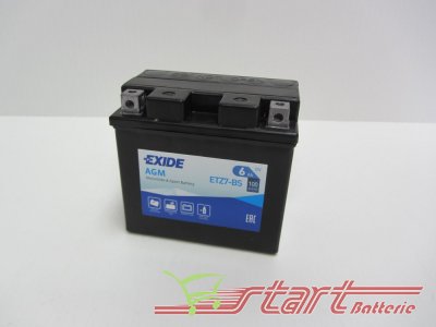 Exide ETZ7-BS 12V 6Ah Start&Stop SH 150